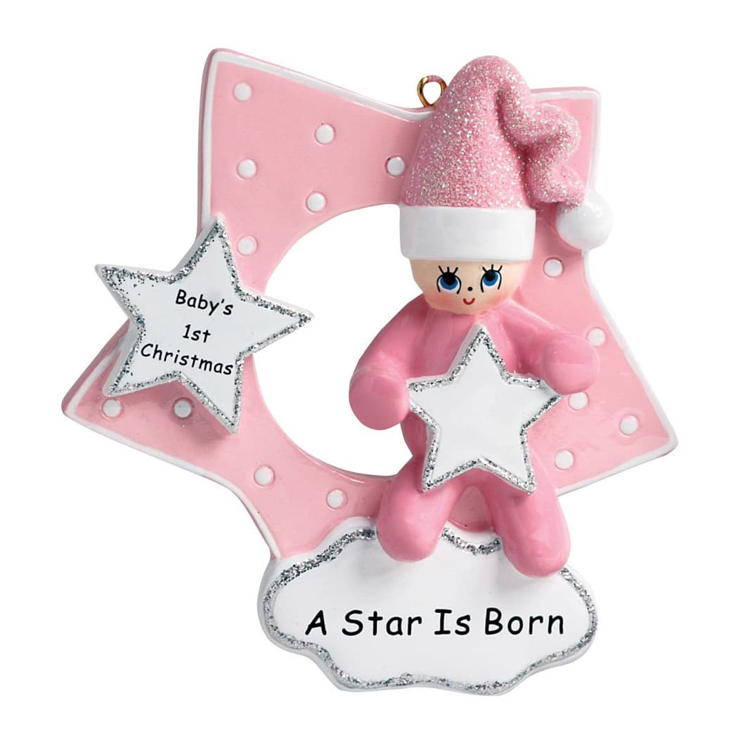 A Star Is Born Pink Ornament Winterwood Gift Christmas Shoppes
